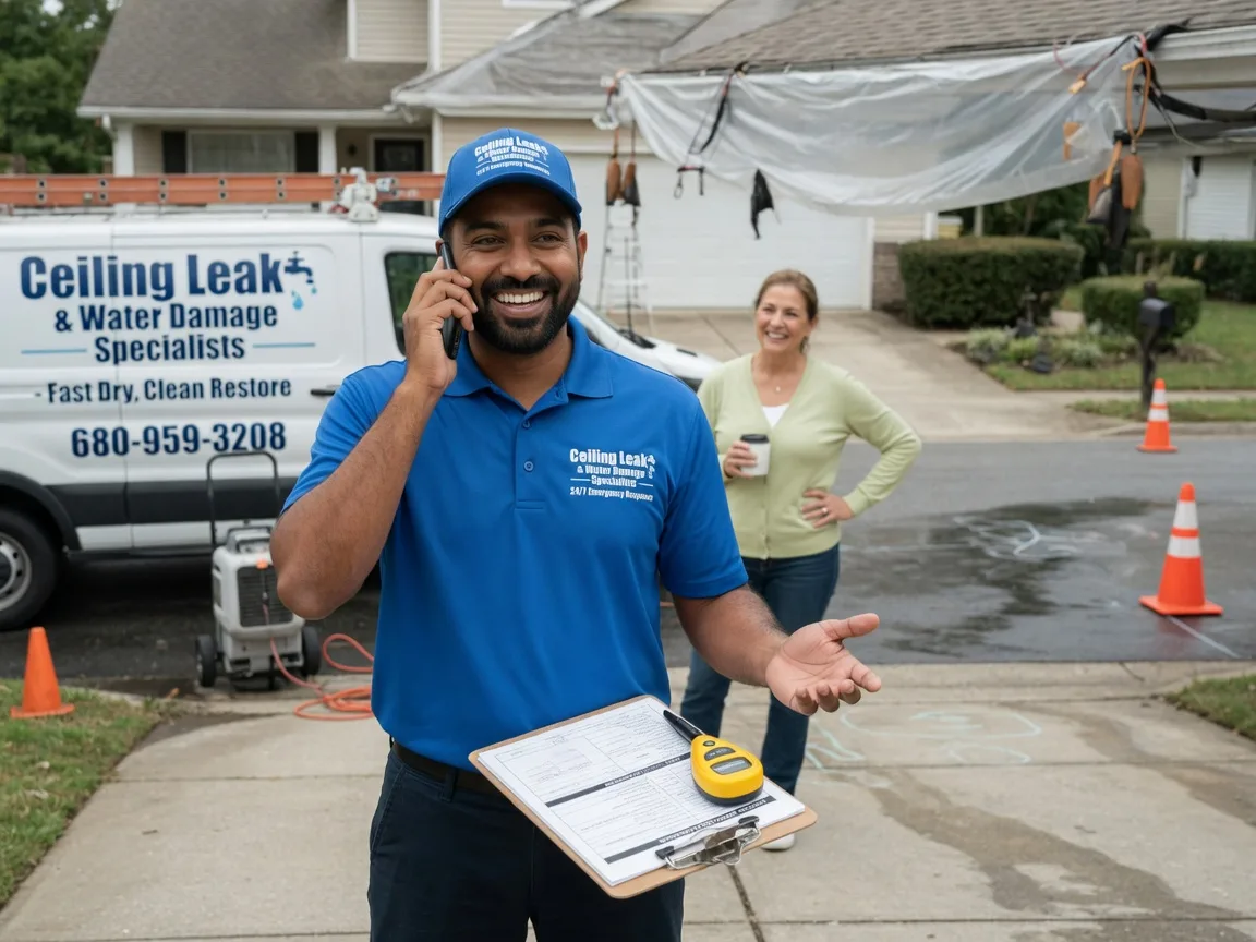 Ceiling Leak Cleanup Weston, WY FAQs